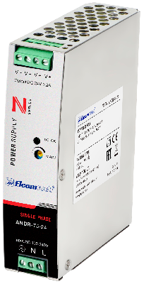 Блок питания на DIN рейку AC/DC 76,8W вход 100-240V,выход 24V 3,2A A
