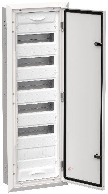TITAN 5 Корпус металлический ЩРв-72 (1х72) 1005х365х130мм IP31 белый (одна дверь) IEK