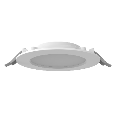 Светильник светодиодный DL-01 Slim 160 мм 20 Вт 4000 К CRI90 176х39 мм IP65/40 RAL9003 белый муар с рассеивателем опал аварийный автономный постоянного действия