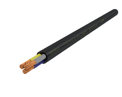 Кабель силовой КГТП-ХЛ 3х2.5(N.PE)-380/660-3бух
