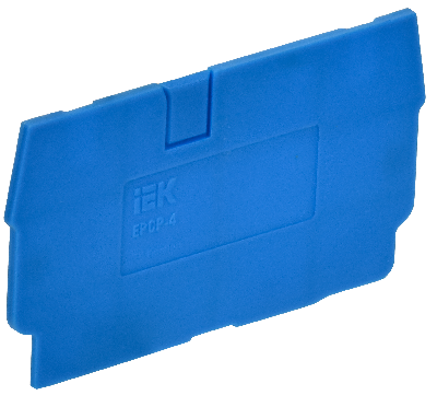 ARMAFIX Заглушка для клемм CP/CX 4мм2 синяя IEK