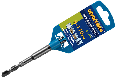 Бур SDS-plus, 8 х 50-110 мм серия Профи по бетону