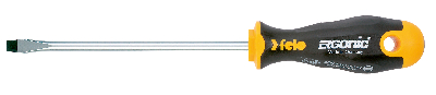 Отвертка Ergonic плоская шлицевая 4,0X0,8X100