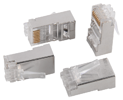 ITK Разъём RJ-45 FTP для кабеля SOLID кат.6