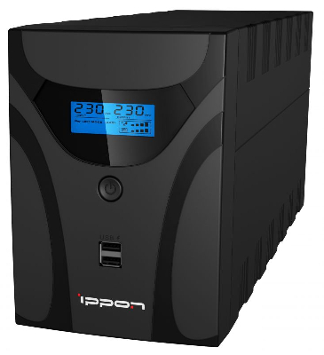 Источник бесперебойного питания Line-interactive Smart Power Pro II 2200 ВА/1200 Вт фазы 1/1, Tower, 4xSchuko, USB type B, c АКБ