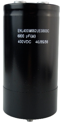 Конденсатор электролитический силовой 400V 6800uF (400В 6800мкФ) 85C
