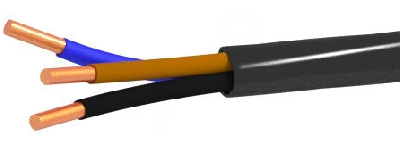 Кабель силовой ВВГнг-П(А)-LSLTx 3х4ок(N,PE)-0,66  100м ТРТС