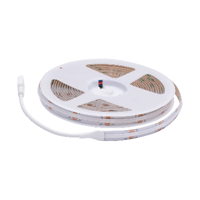 Лента светодиодная 24В 14 Вт/м IP20 COB RGB 672LED/м 5м