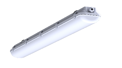 Светильник светодиодный CSVT SLIM 32 1262х124х85 CRI80 4000 milky IP65 II серый подвесной/накладной
