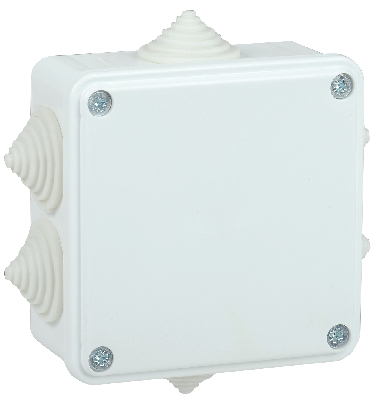 Коробка расп. КМ для о/п 100х100х45мм IP44 6 вв. белая
