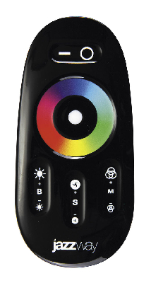 Контроллер RGB PRC-4000HF BL (черный) 12/24V 216/432Вт