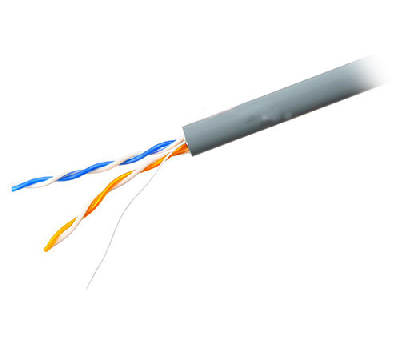 Витая пара UTP 2 пары AWG 24 Cat.5е внутренняя Cu Standart 100м