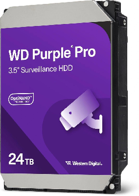 Жесткий диск 3.5'' 24 ТБ Purple Pro, SATAIII, 7200 об/мин, 512 МБ