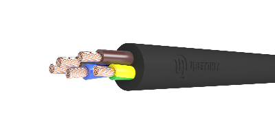 Кабель силовой КГТП-ХЛ 5х16(N,PE) 380/660-2 ТРТС