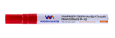 Маркер-краска цвет красный, ширина линии 2-4 мм