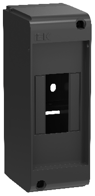 UNION Mini Корпус пластиковый КМПн-2 IP20 без двери черный IEK