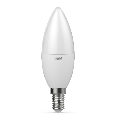 Лампа светодиодная LED 12 Вт 950 лм 6500К свеча холодный E14 AC 220В Elementary